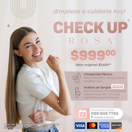 CHECK UP ROSA